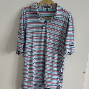 Peter Millar Multicolor Striped Polo Shirt